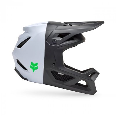 KASK ROWEROWY FOX JUNIOR RAMPAGE 5050 BLACK/WHITE YM