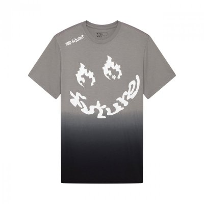 T-SHIRT FOX HELLO PREM STEEL GREY XL
