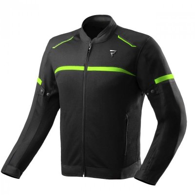 KURTKA TEKSTYLNA REBELHORN ECHO BLACK/FLUO YELLOW 8XL
