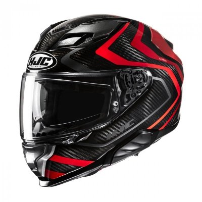 KASK HJC F71 CARBON NEVIO BLACK/RED S