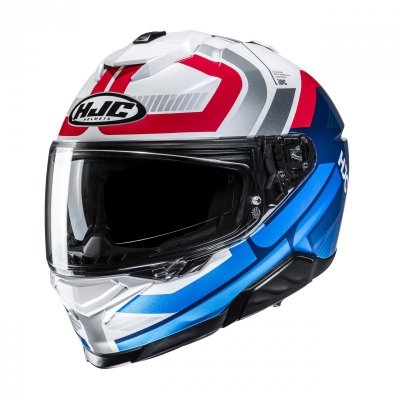 KASK HJC I71 VIZ BLUE/RED XL