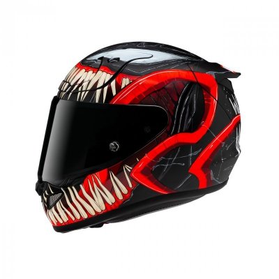 KASK HJC RPHA12 VENOM 3 MARVEL BLACK/RED S