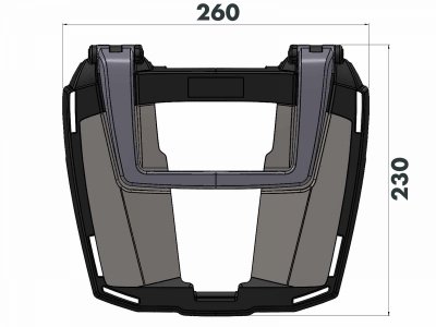 Hepco & Becker stelaż Easyrack BMW C 600 (2012-)/650 Sport ( 2016-)