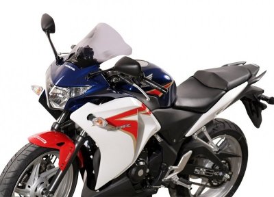 Szyba motocyklowa MRA HONDA CBR 250 R /RA, MC 41, 2011-, forma R, przyciemniana