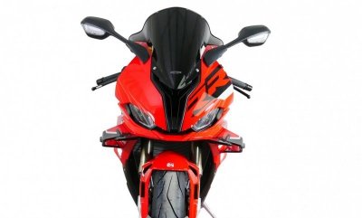Szyba motocyklowa MRA BMW S1000 RR 2023-2024, forma R, czarna