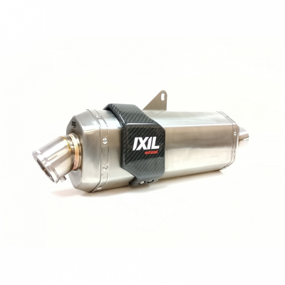 Tłumik IXIL SUZUKI DL 800 V-STROM 2023 (WEM2 WEM3) typ MXR (waga: 4160g, długość: 540 mm., materiał: Inox AISI304, kolor: Black