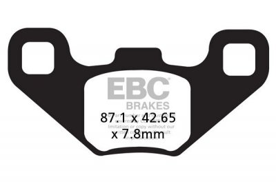 Klocki hamulcowe EBC FA490R (kpl. na 1 tarcze)