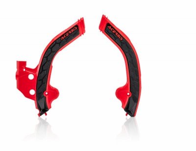 ACERBIS OSŁONY RAMY X-GRIP BETA RR 20-24 KOLOR CZERWONY / CZARNY