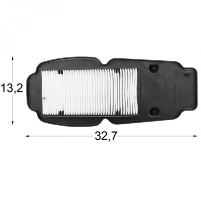 TECNIUM (VICMA) FILTR POWIETRZA HONDA XL 125V VARADERO 01-06 (GAŹNIK) (AF9676V) (9676)