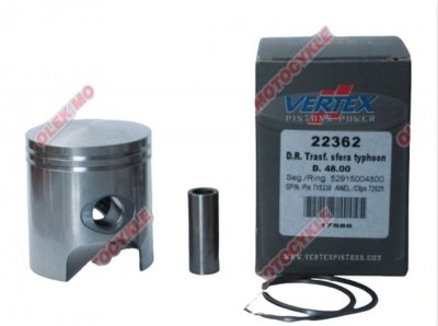 VERTEX TŁOK TOP PERFORMANCES SKUTERY 50 (KIT 75CCM) (48,40MM=+0,40) SWORZEŃ 12MM