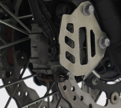 CROSSPRO OSŁONA ZACISKU HAMULCOWEGO PRZÓD YAMAHA XTZ 690 TENERE 700/WORLD RAID 19 - 23 KOLOR SREBRNY
