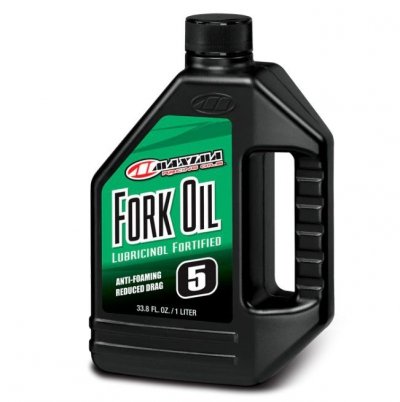 MAXIMA RACING OILS OLEJ DO TELESKOPÓW / AMORTYZATORÓW / ZAWIESZENIA FORK OIL STANDARD HYDRAULIC 5WT. 1 LITR (12) (AKC)