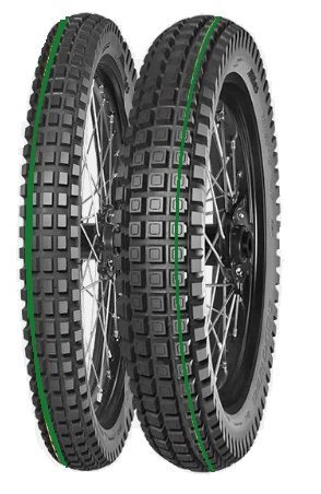 MITAS OPONA 120/100-18 ENDURO HYBRID SUPER LIGHT 68P TL/TT M+S (ZIELONY PASEK) TYŁ DOT 16-34/2024