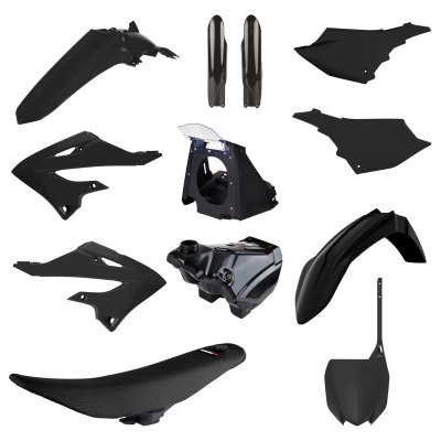 POLISPORT KOMPLET PLASTIKÓW YAMAHA YZ 125/250 02-21 (RESTYLING NA MODEL 2022) (ZAWIERA ZBIORNIK PALIWA; SIEDZENIE KOMPLETNE; AIR