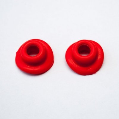 M.C. GUMKI MUDGUARD DO USZCZELNIENIA WENTYLA (KPL.2 SZT.) KOLOR CZERWONY