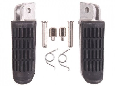 BIKETEC PARTS ZESTAW PODNÓŻKÓW (PODNÓŻKI) KIEROWCY KOMPLETNY Z MOCOWANIAMI HONDA CB 600 HORNET 98-06, CB 1300 98-08, CBR 1000 92