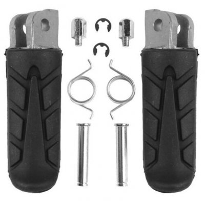 BIKETEC PARTS ZESTAW PODNÓŻKÓW (PODNÓŻKI) KIEROWCY KOMPLETNY Z MOCOWANIAMI HONDA CBR 600 95-98, NTV 650 88-97, CB 750 92-02, VFR