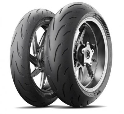 MICHELIN KOMPLET OPON CAI988009/25) 120/70ZR17 POWER 6 (58W) M/C TL PRZÓD DOT 2025 + (CAI373375/24) 160/60ZR17 POWER 6 (69W) M/C