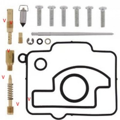 BEARING WORX ZESTAW NAPRAWCZY GAŹNIKA KAWASAKI KX 250 01, (26-1137)
