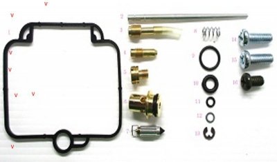 BEARING WORX ZESTAW NAPRAWCZY GAŹNIKA YAMAHA YFM GRIZZLY 98-00 (26-1371)