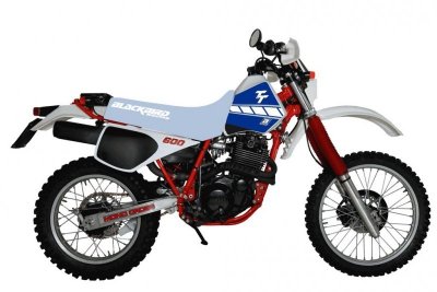 BLACKBIRD KOMPLET NAKLEJEK (OKLEIN) YAMAHA TT 350 83-92 DREAM 2 KOLOR NIEBIESKI BIAŁY