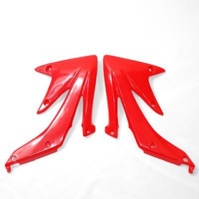 UFO OSŁONY CHŁODNICY HONDA CRF 450R 05-08 KOLOR CZERWONY