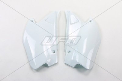 UFO BOCZKI TYLNE HONDA CR 125/250 00-01 KOLOR BIAŁY