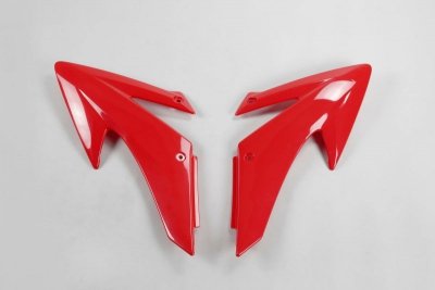 UFO OSŁONY CHŁODNICY HONDA CRF 230 08-14, KOLOR CZERWONY - WYPRZEDAŻ