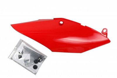 UFO BOCZEK TYLNY PRAWY HONDA CRF 250R/RX 18-21, CRF 450R/RX 17-20, KOLOR CZERWONY