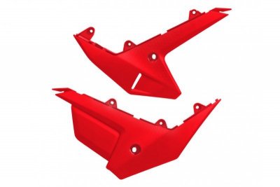 UFO 2024/11 BOCZKI TYLNE DOLNE HONDA CRF 250R / 450R 25 KOLOR CZERWONY
