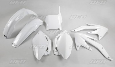 UFO KOMPLET PLASTIKÓW HONDA CRF 450 R 07 KOLOR BIAŁY (HO110E041)
