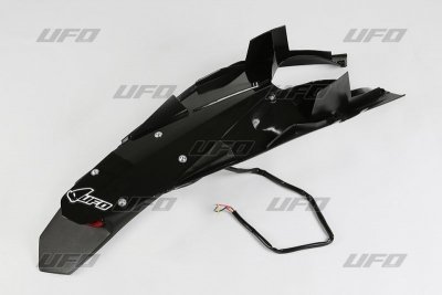 UFO BŁOTNIK TYŁ HUSQVARNA TC/TE 449/511 11 Z LAMPKĄ KOLOR CZARNY