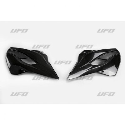 UFO OSŁONY CHŁODNICY HUSQVARNA TC 125 14-15 KOLOR CZARNY