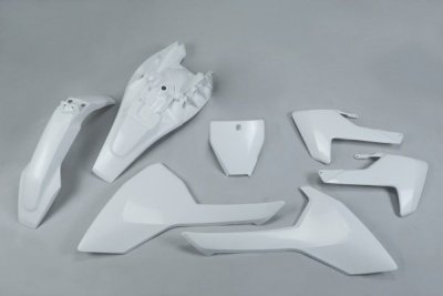 UFO KOMPLET PLASTIKÓW HUSQVARNA TC 85 18-24 KOLOR OEM (BIAŁY) (HU620E999)