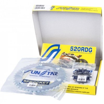 SUNSTAR ZESTAW NAPĘDOWY YAMAHA TTE 600 96-98 STANDARD (15/47/110) (DO 750CC) (SUN37215/SUN1-3538-47/SS520RDG-110N) - MADE IN JAP
