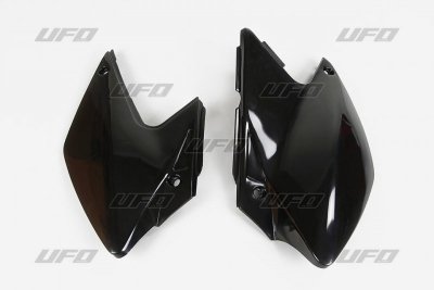 UFO BOCZKI TYLNE KAWASAKI KLX 450R 07-25 KOLOR CZARNY