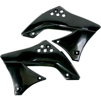 UFO OSŁONY CHŁODNICY KAWASAKI KXF 450 09-11 KOLOR CZARNY
