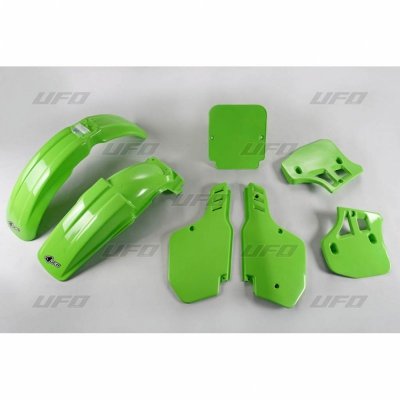 UFO KOMPLET PLASTIKÓW KAWASAKI KX 250 / 500 88, KOLOR ZIELONY (KA190E026)