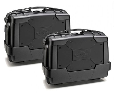 KAPPA KUFRY BOCZNE 33L MONOKEY KGR33N GARDA BLACK LINE LITE (PARA = 2SZT) + DODATKOWY ZAMEK