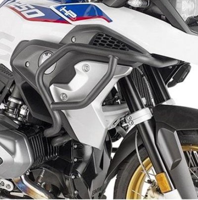 KAPPA GMOLE OSŁONY SILNIKA BMW R 1250GS 19-21 CZARNE - GÓRNE - DO MONTAŻU PRZY DODATKOWYCH ORYGINALNYCH HALOGENACH