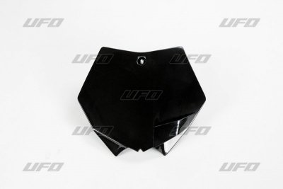 UFO TABLICA NA NUMER STARTOWY KTM SX/SXF 07-12 KOLOR CZARNY