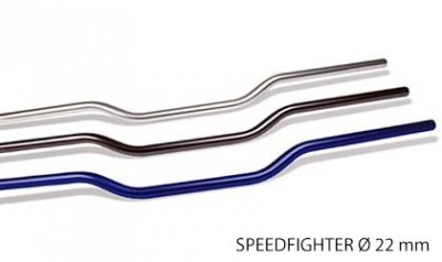TRW ZF KIEROWNICA STALOWA 22MM SPEEDFIGHTER KOLOR CZARNY