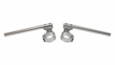 ACCEL KIEROWNICA DWUCZĘŚCIOWA REGULOWANA STREET CLIP-ON UCHWYT 54MM KOLOR SREBRNY
