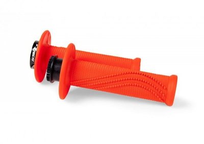 RACETECH (RTECH) MANETKI R20 LOCK-ON (22+25MM) KOLOR POMARAŃCZOWY NEON + 8 ADAPTERÓW ROLGAZU