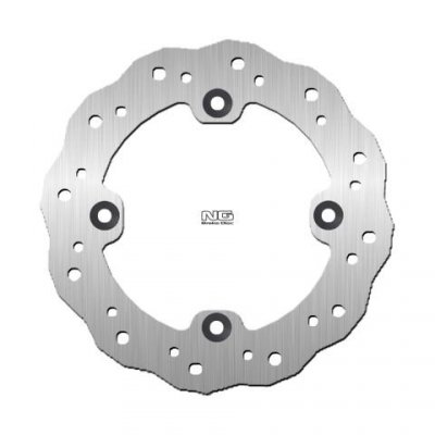 NG TARCZA HAMULCOWA TYŁ HONDA CR 125 89-97, CR 250 89-96 (220X121X5MM) (4X10,5MM) WAVE