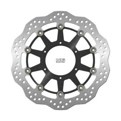 NG TARCZA HAMULCOWA PRZÓD HONDA ST 1300ABS 02-17, CTX 1300/1300ABS 14-16 (310X94X5MM) (6X6,5MM) WAVE PŁYWAJĄCA (ŚRODEK ALUMINIOW