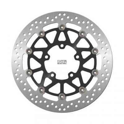 NG TARCZA HAMULCOWA PRZÓD KAWASAKI ZX-6R 636 16-20 (310X80X5MM) (5X10,5MM) PŁYWAJĄCA (ŚRODEK ALUMINIOWY)
