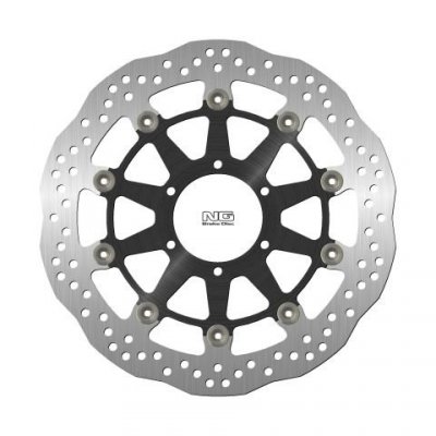 NG TARCZA HAMULCOWA PRZÓD BMW M1000RR/S1000RR 20-21 (320X80,2X4,5MM) (6X8,5MM) WAVE PŁYWAJĄCA (ŚRODEK ALUMINIOWY)