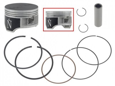 NAMURA TŁOK HONDA CRF 230F 03-19, CRF 230L/M 08-09 (STD = MM) (PIERŚCIENIE NX-10230R) (65,5MM)