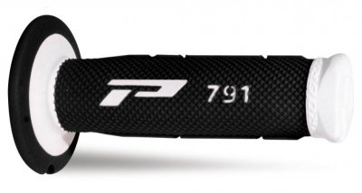 PROGRIP MANETKI PG791 OFF ROAD (22+25MM, DŁ.115MM) KOLOR BIAŁY/CZARNY (DWUSKŁADNIKOWE) (791-137)